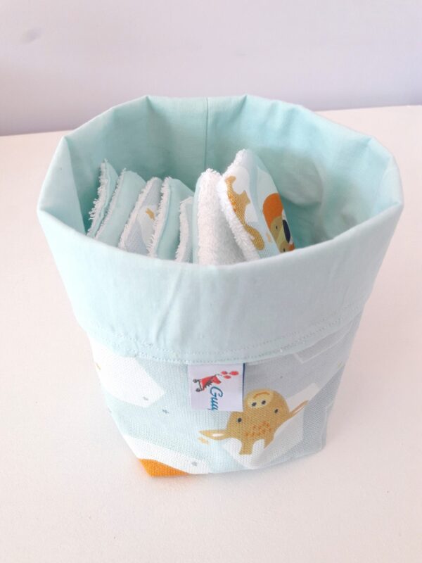 Lingettes Lavables Girafe Personnalisées