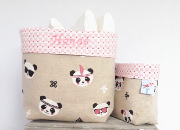Lingettes Lavables Girafe Personnalisées
