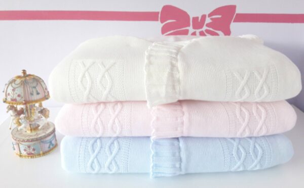 Nid d'ange bébé Tricot 3 coloris
