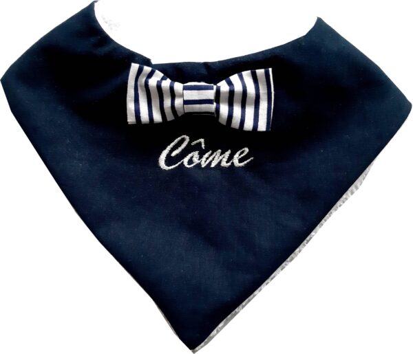 Bavoir bandana Nœud Papillion personnalisé