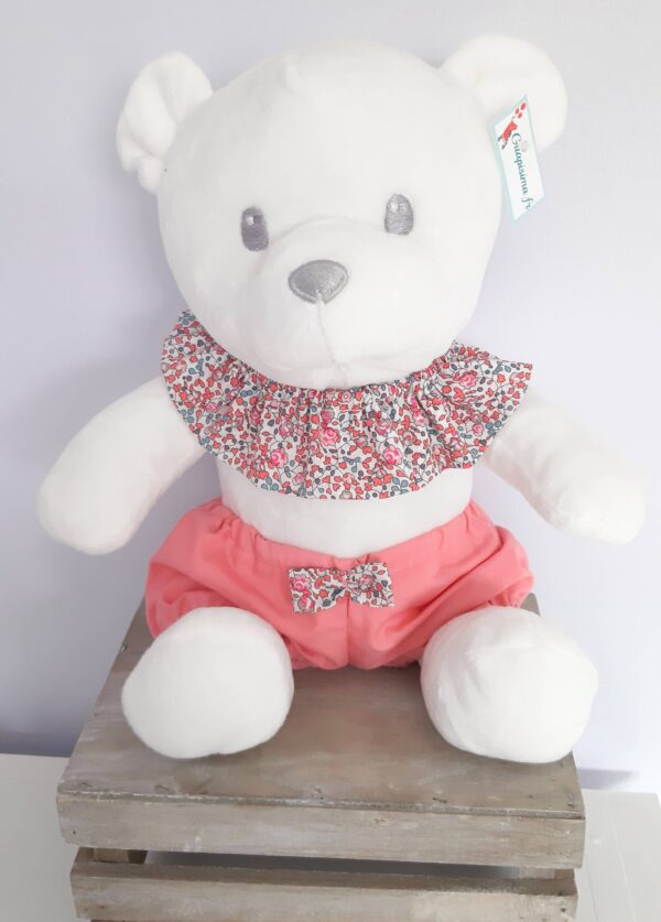 Doudou duo Liberty Éloïse Rose
