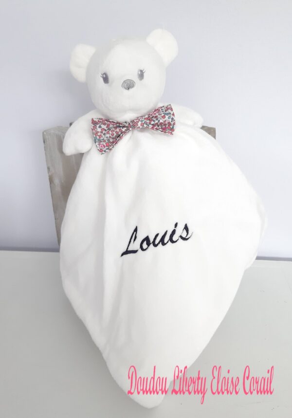 Doudou duo Liberty Éloïse Rose