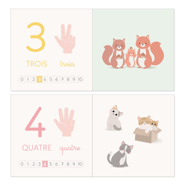 livre pour enfants pour apprendre les chiffres