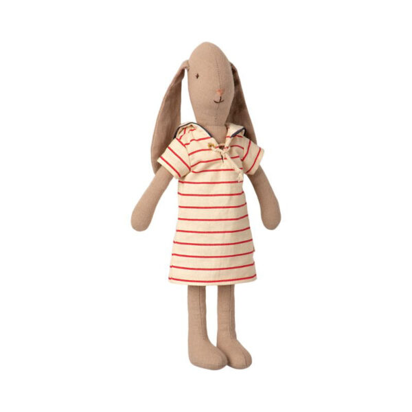 Lapine avec robe à rayures Maileg