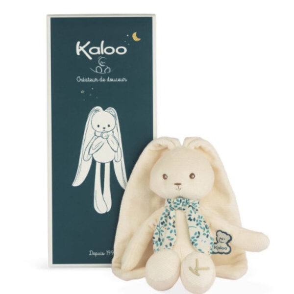 Peluche lapin crème dans son coffret