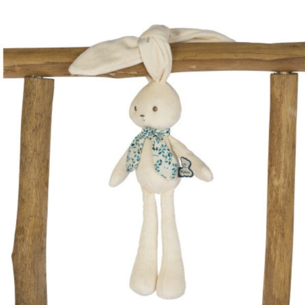 Peluche lapin crème dans son coffret