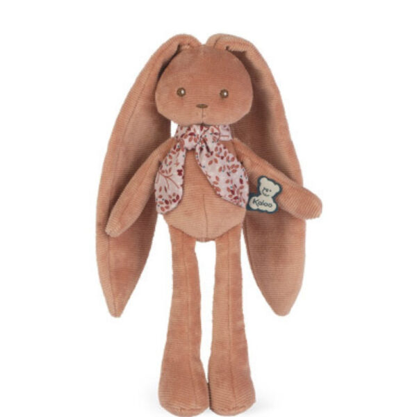 Peluche lapin terracota dans son coffret