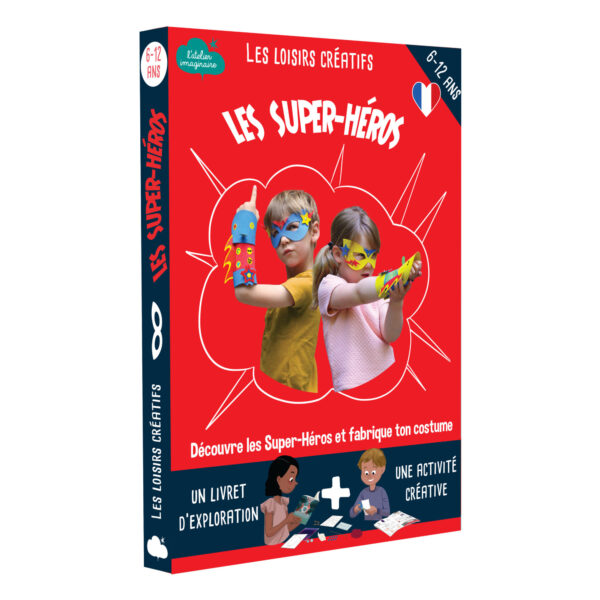 Kit créatif les super-héros l'atelier imaginaire