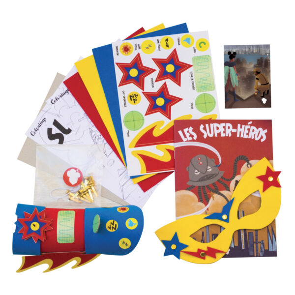 Kit créatif les super-héros