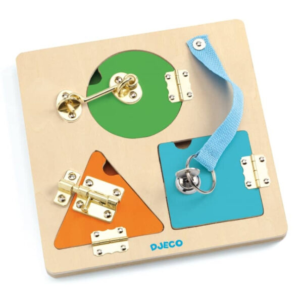 Jeu de manipulation lock basic de la marque Djeco