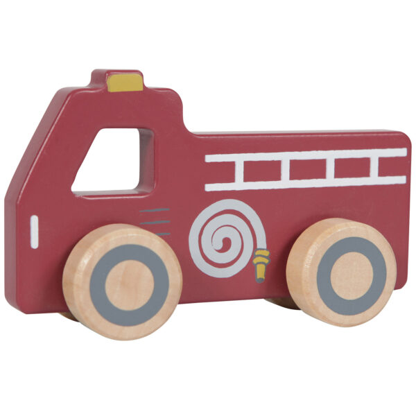 Camion de pompier en bois little dutch
