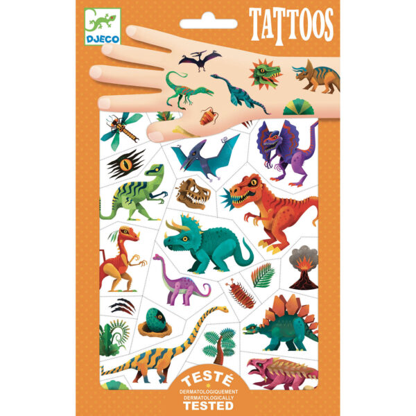 Djeco - Tatouages Dino club