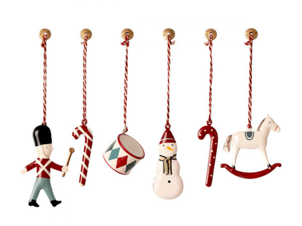 Lot 6 ornements de Noël Maileg