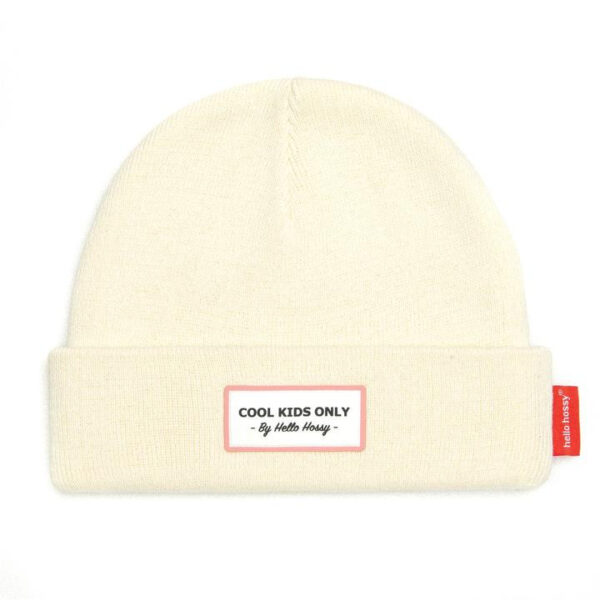 Bonnet pour enfant couleur crème
