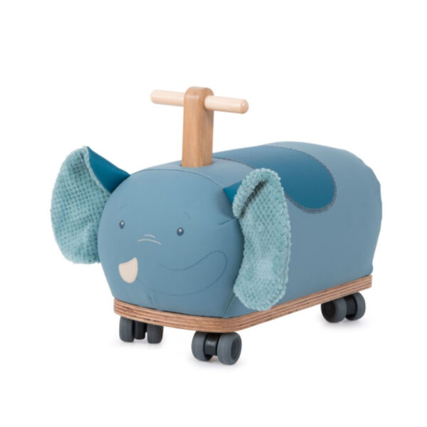 Porteur éléphant roues folles, sous mon baobab - Moulin Roty