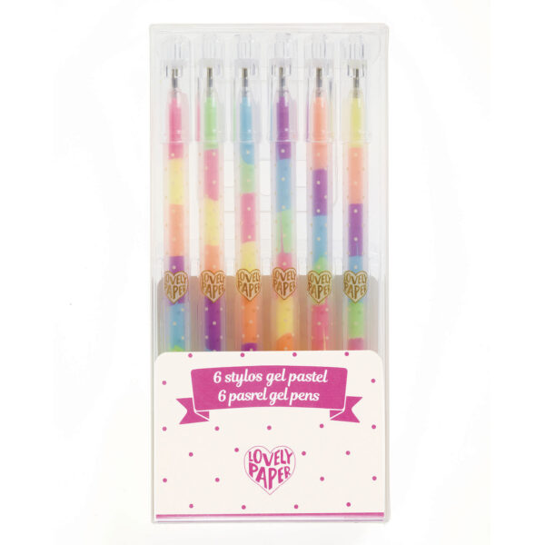 Stylos arc en ciel