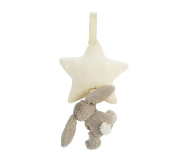 Étoile musicale avec lapin tout doux jellycat