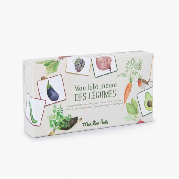 Loto mémo des légumes Moulin Roty