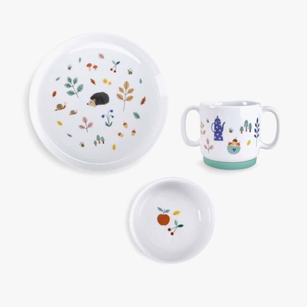 Set vaisselle en porcelaine