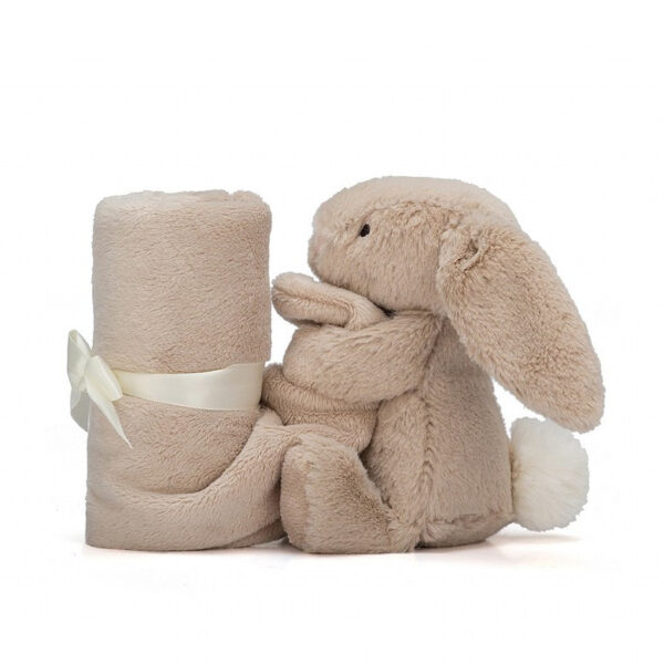Doudou avec plaid lapin