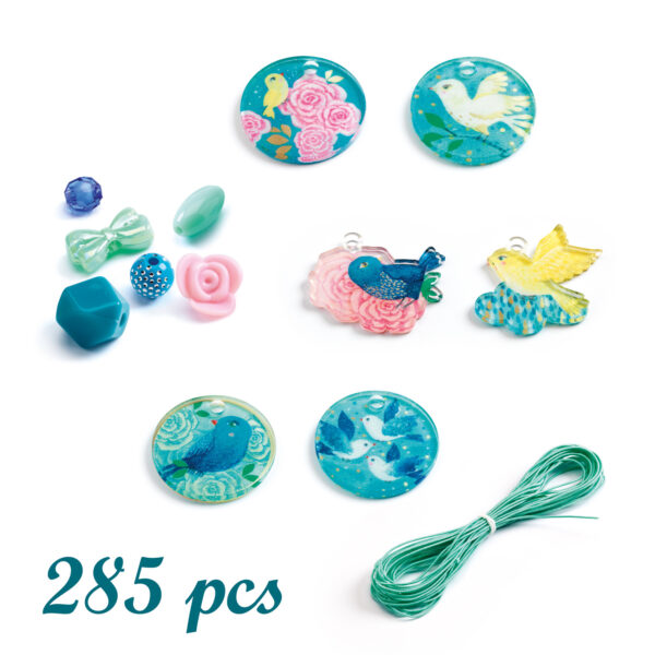 Coffret 285 perles fantaisies djeco