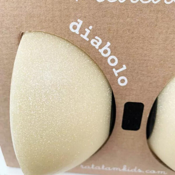 diabolo pailleté doré