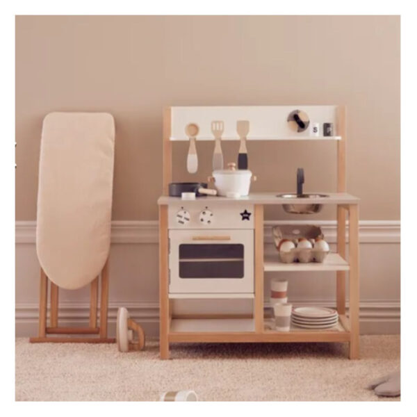 Kid's concept - cuisine en bois blanche - kid's hub