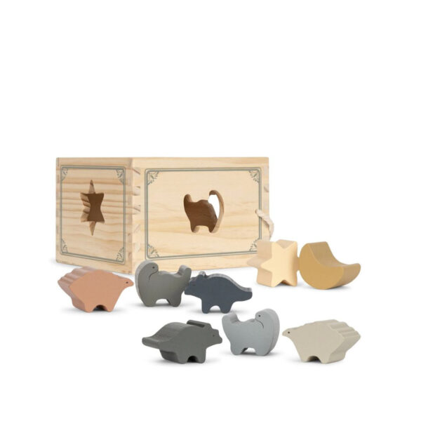 Boite à formes dinosaures | Konges Slojd