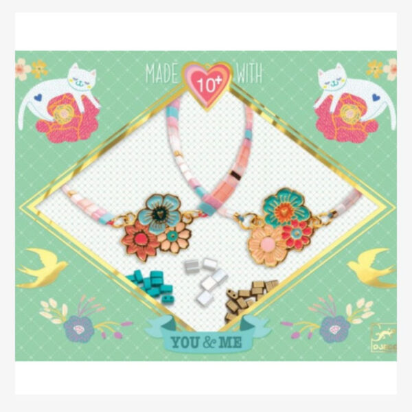 Bijoux à créer Tila et fleurs | Djeco