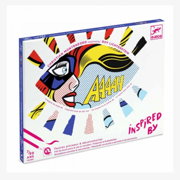 Inspired by, Roy Lichtenstein, héros