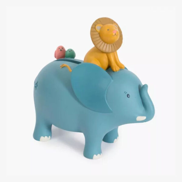Tirelire éléphant, sous mon baobab - Moulin Roty