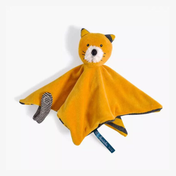 Doudou chat moutarde, Lulu les moustaches - Moulin Roty