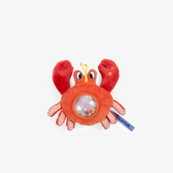 Hochet billes crabe, les aventures de Paulie - Moulin Roty