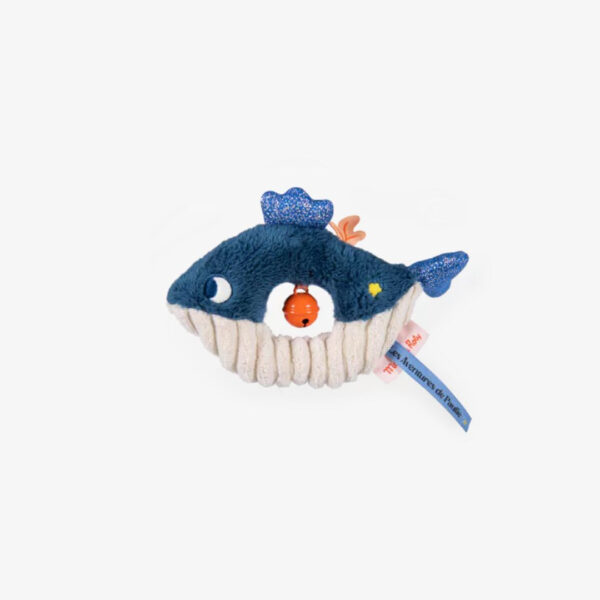 Hochet baleine, les aventures de Paulie - Moulin Roty