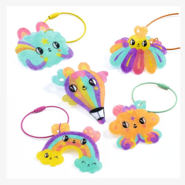 Artistic plastic, porte-clefs Kawai - Djeco