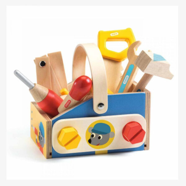 Boite à outils en bois, minibrico - Djeco