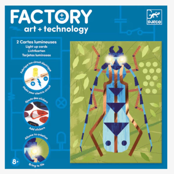Cartes lumineuses thème des insectes - Djeco