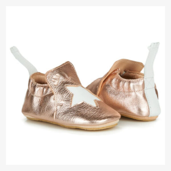 Chaussons blublu étoile rose, dans un petit coffret, de la marque Easy Peasy
