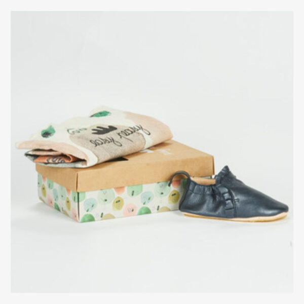 Chaussons blublu froufrou midnight, grand modèle avec boite, Easy Peasy