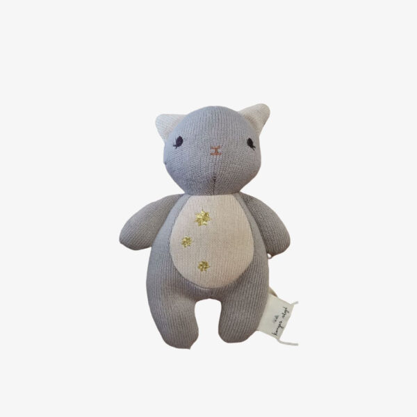 Petit hochet doudou, chaton - Konges Slojd
