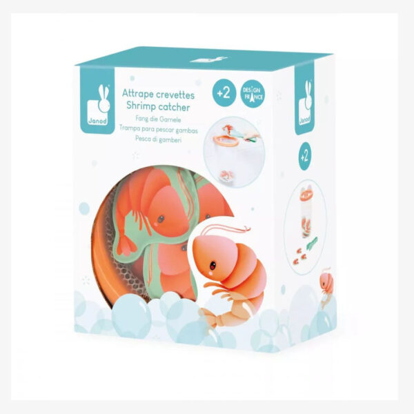 Jouet de bain, attrape crevettes de la marque Janod