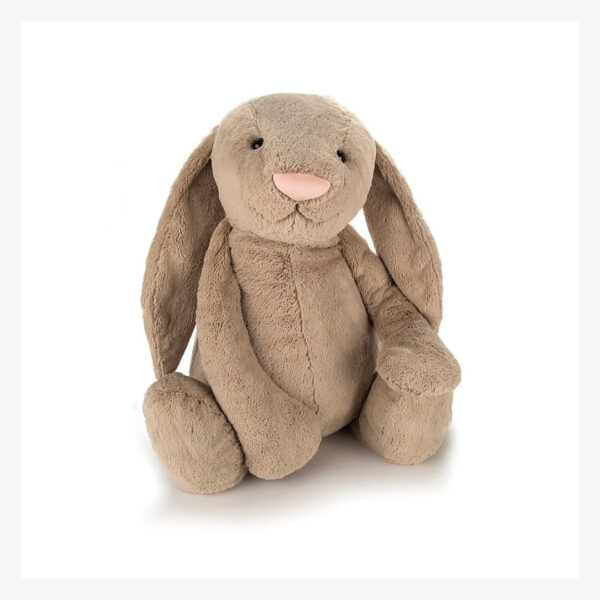 Peluche lapin bashful beige taille XXL - Jellycat
