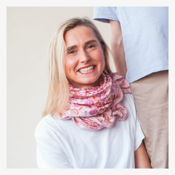 Grand foulard latika soleil, bonbon - Apaches Collections