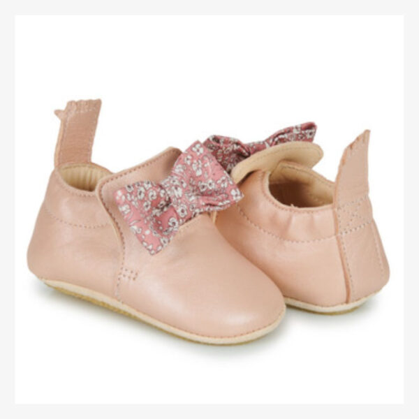 Chaussons pour enfants, my blublu nœud papillon rose - Easy Peasy