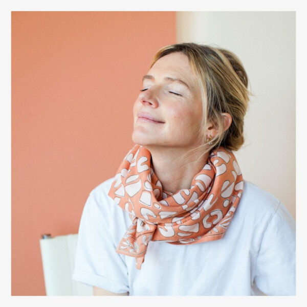 Grand foulard de la collection Artistic, Melba - Apaches Collections