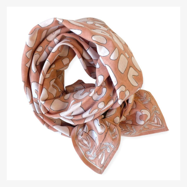 Grand foulard Latika "Artistic Melba" de la marque Apaches Collections