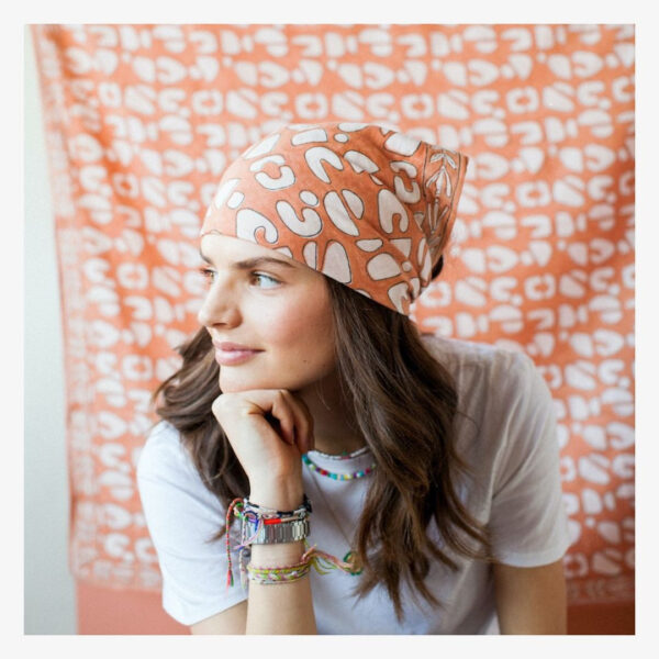 Petit foulard Manika, collection Artistic, modèle Melba - Apaches Collections
