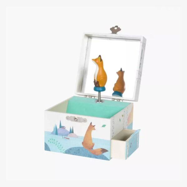 Coffret boite à musique Renard, collection Le voyage d'Olga - Moulin Roty