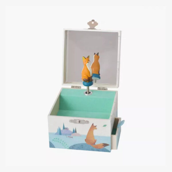 Coffret boite à musique Renard, collection Le voyage d'Olga - Moulin Roty