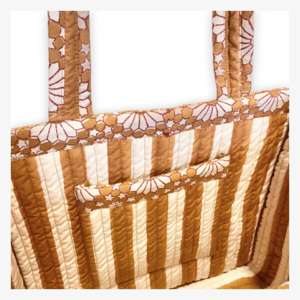 Sac karan étoilé cannelle - Apaches Collections